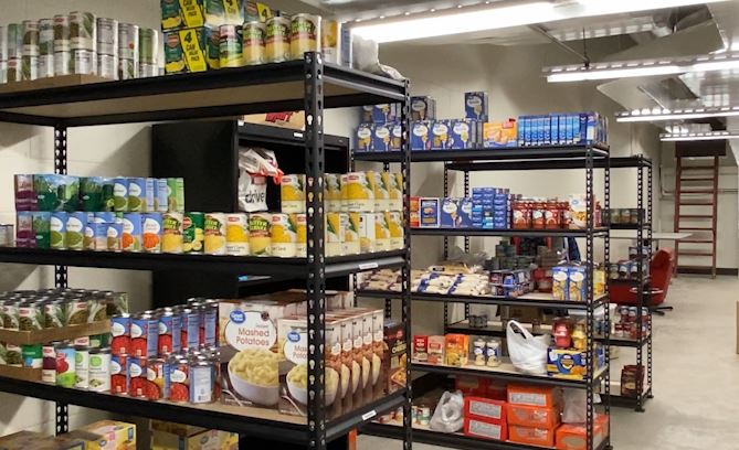Minot State University keeping its food pantry full for those on campus during break