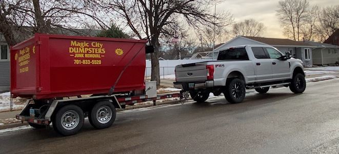 Minot junk removal business hauls away the holidays