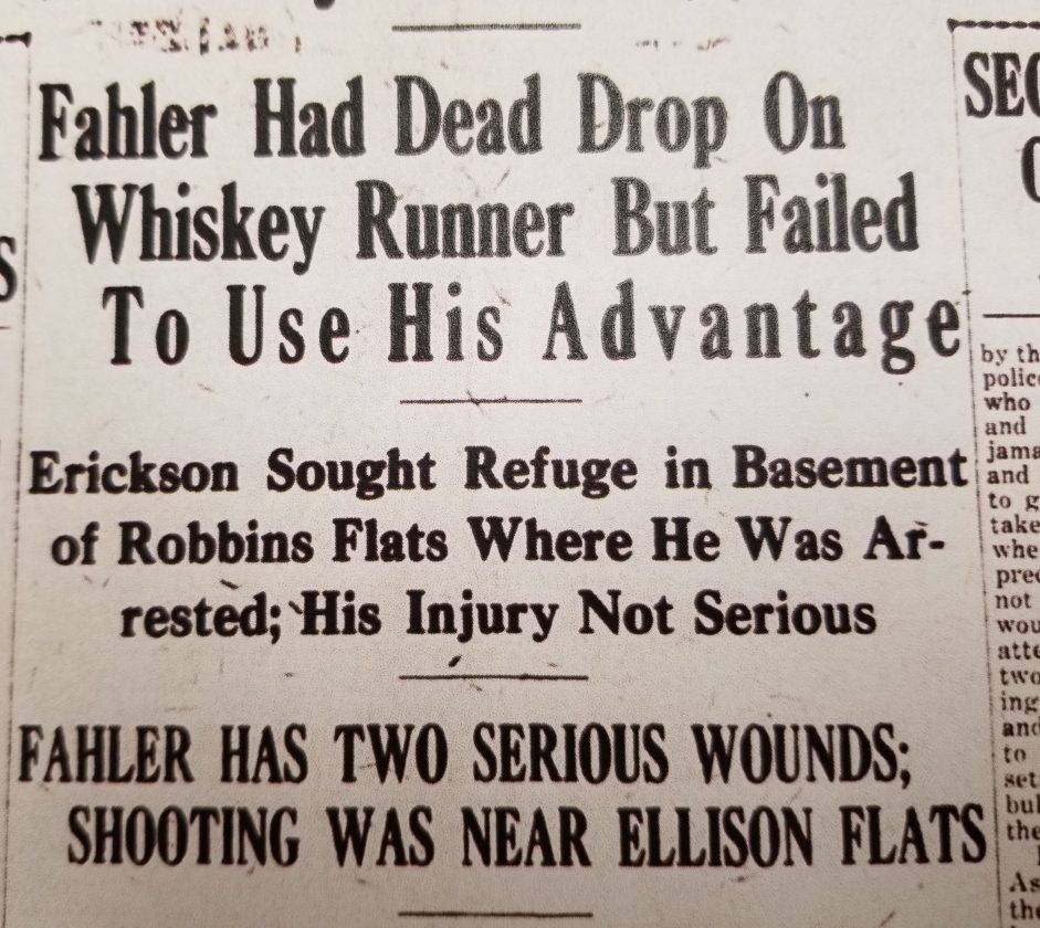 Minot policeman killed by whiskey runner 100 years ago remembered