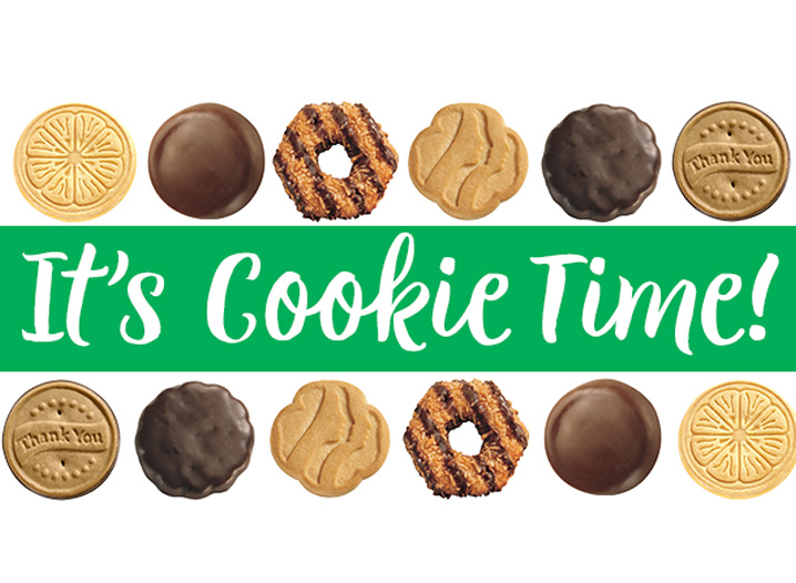 Girl Scout cookie season