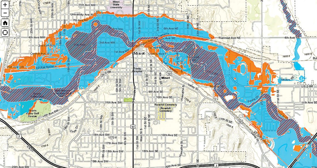 City of Minot will appeal FEMA’s preliminary flood map