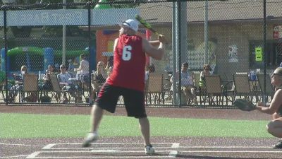 Team Guns hoping to clinch its first win against Team Hoses in Guns ‘N’ Hoses softball game in Minot