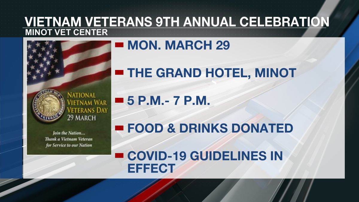 Minot Vet Center celebrates Vietnam veterans
