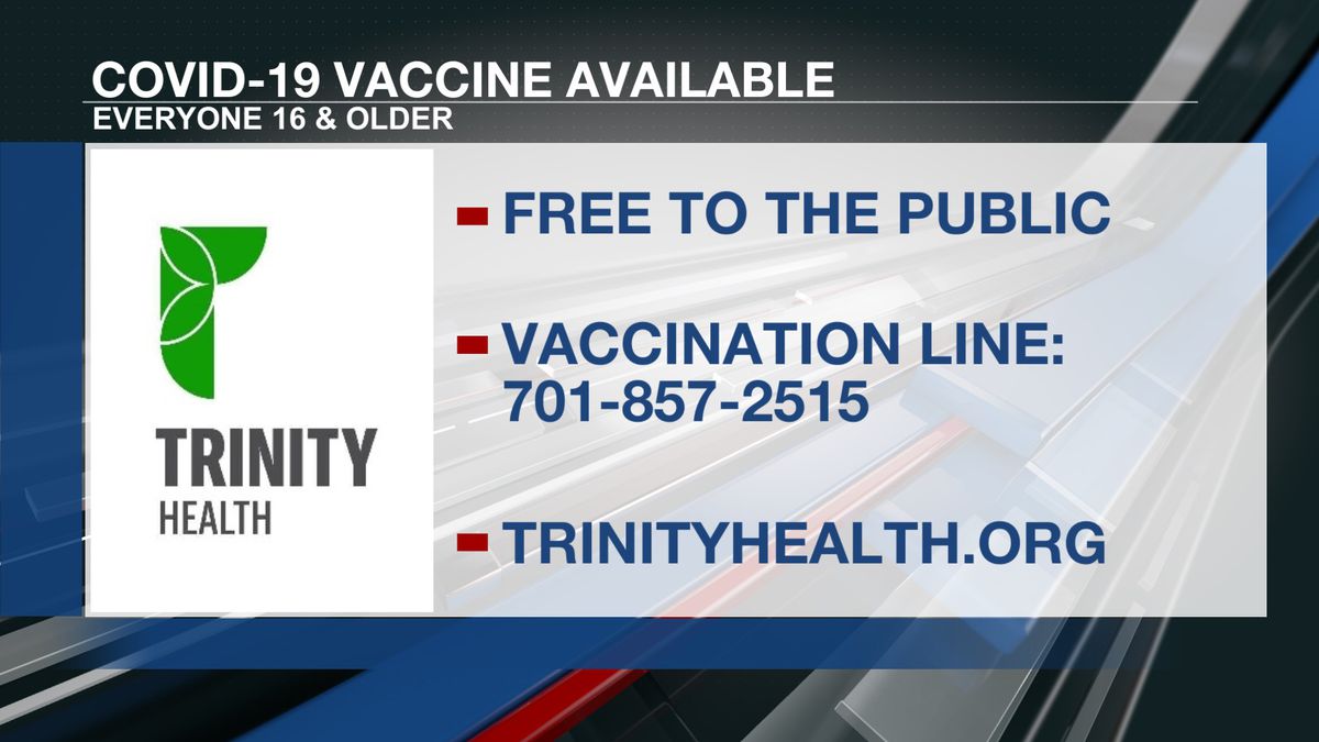 Trinity Health offers COVID-19 vaccines to everyone 16 and older