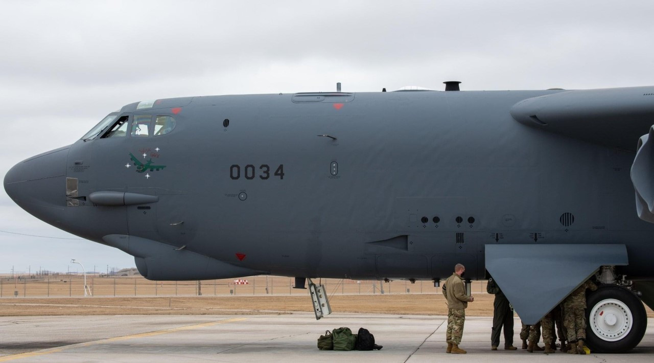 B-52 “Wise Guy” returns to MAFB after over a decade