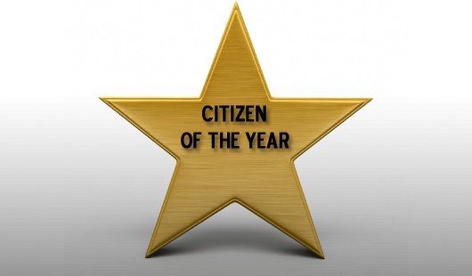 Citizen of the Year makes her donation official