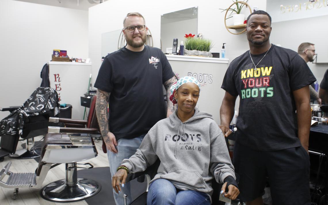 Owners say new barbershop and salon is about more than making money