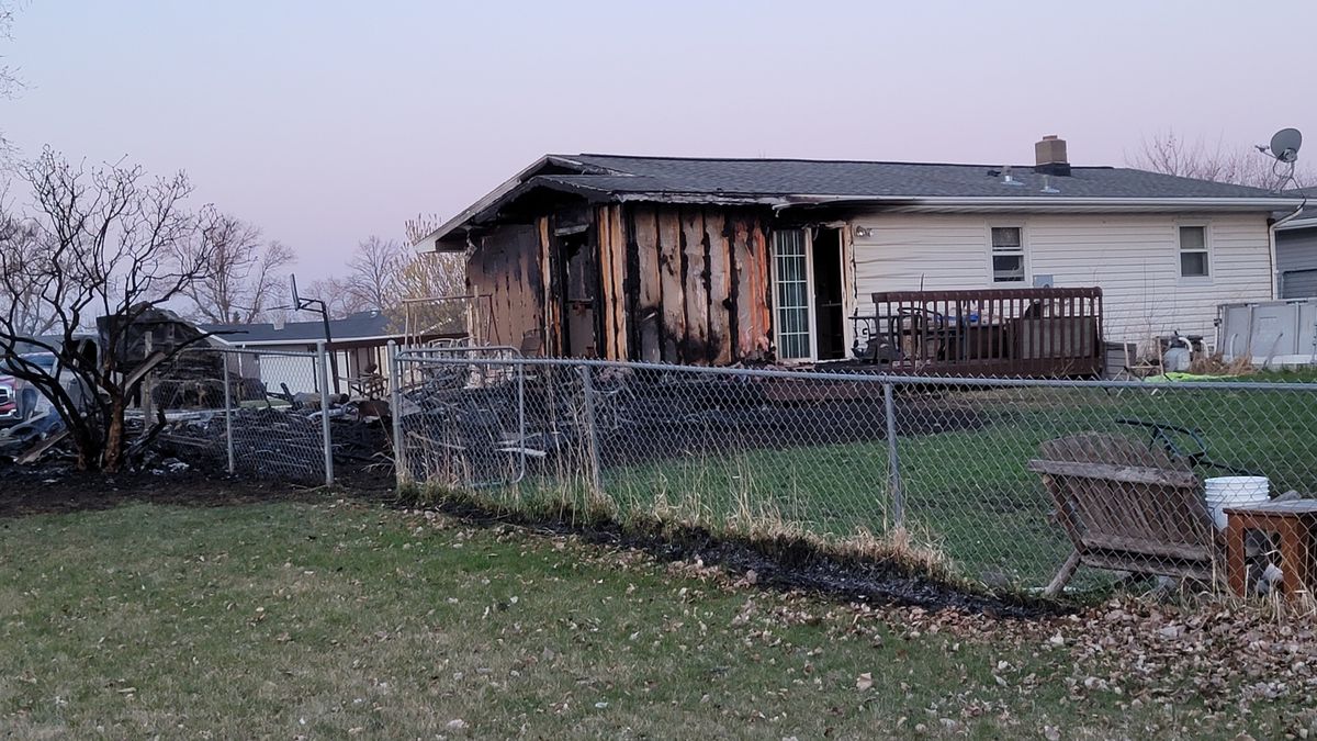 Home in Harwood damaged by fire