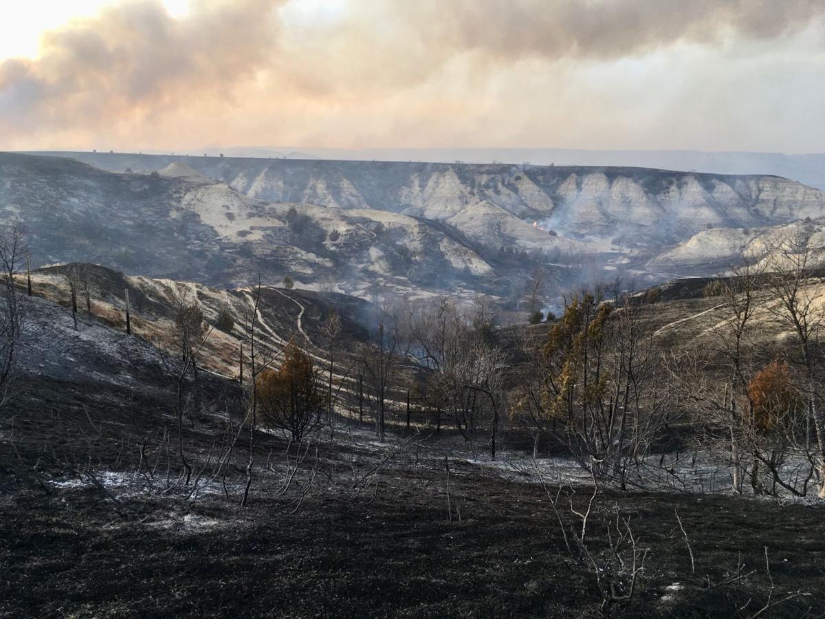 Wildfire evacuees return to North Dakota tourist town