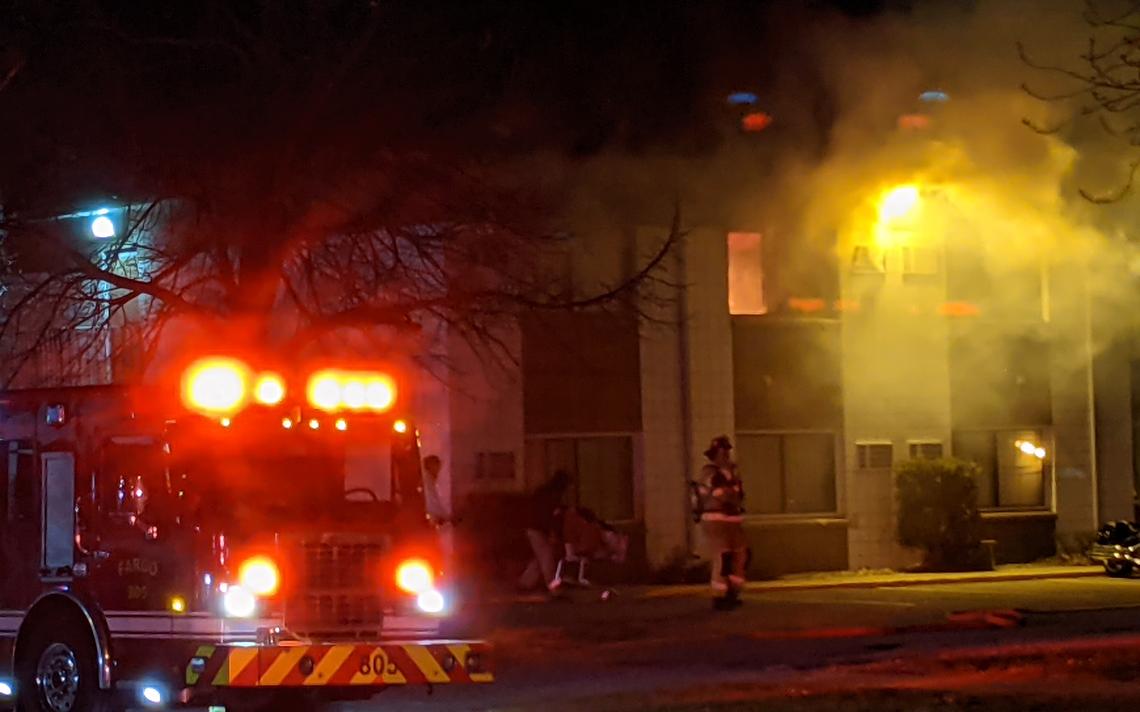Small fire in Fargo hotel leaves minor damage