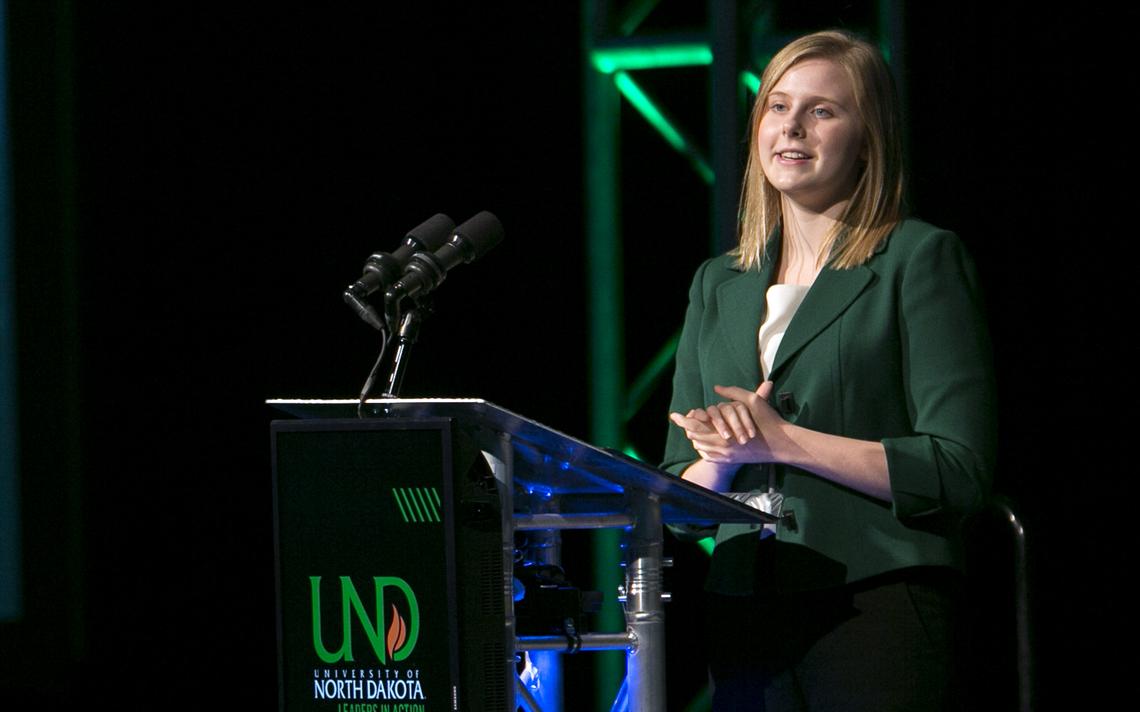 UND graduate student Gracie Lian named to North Dakota higher-ed board