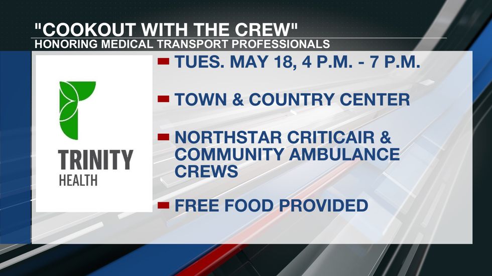 ‘Cookout with the Crew’ event honors medical transport professionals
