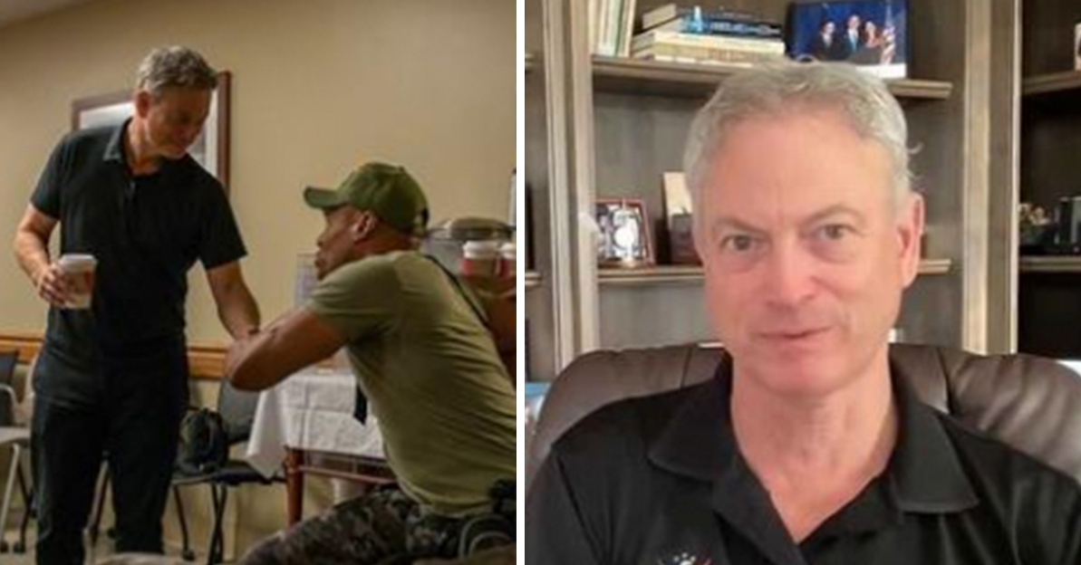 Gary Sinise urges people to give more to military members and veterans