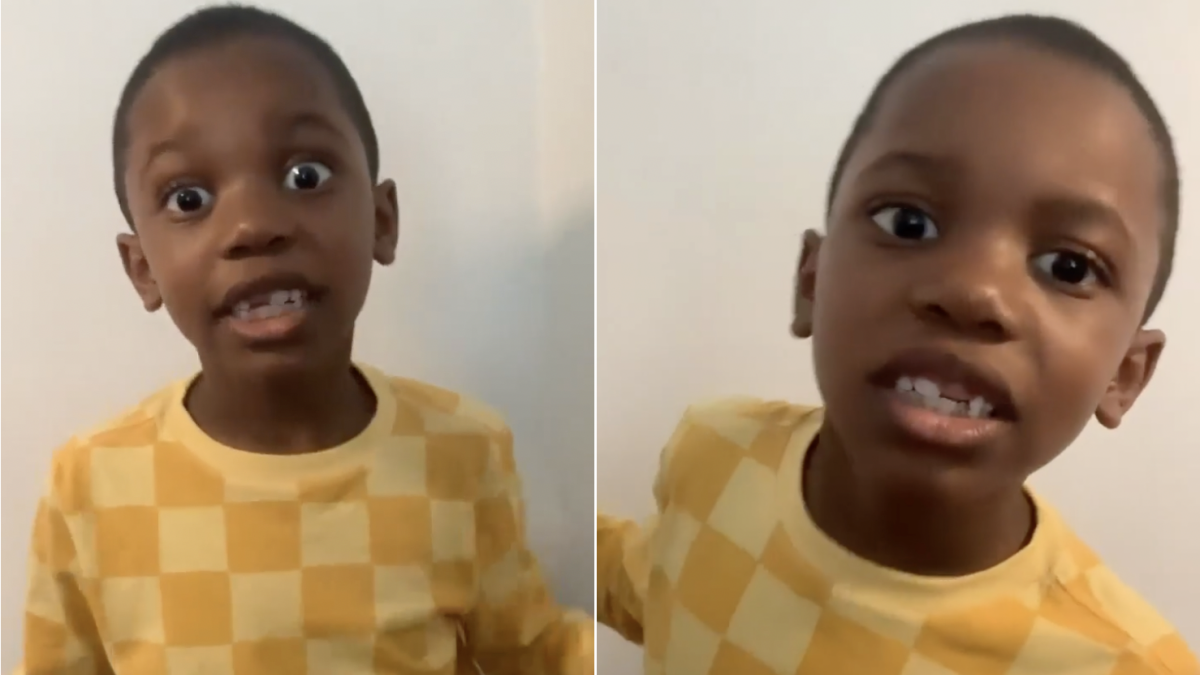 Black boy has become a viral star simply for liking something and saying so publicly