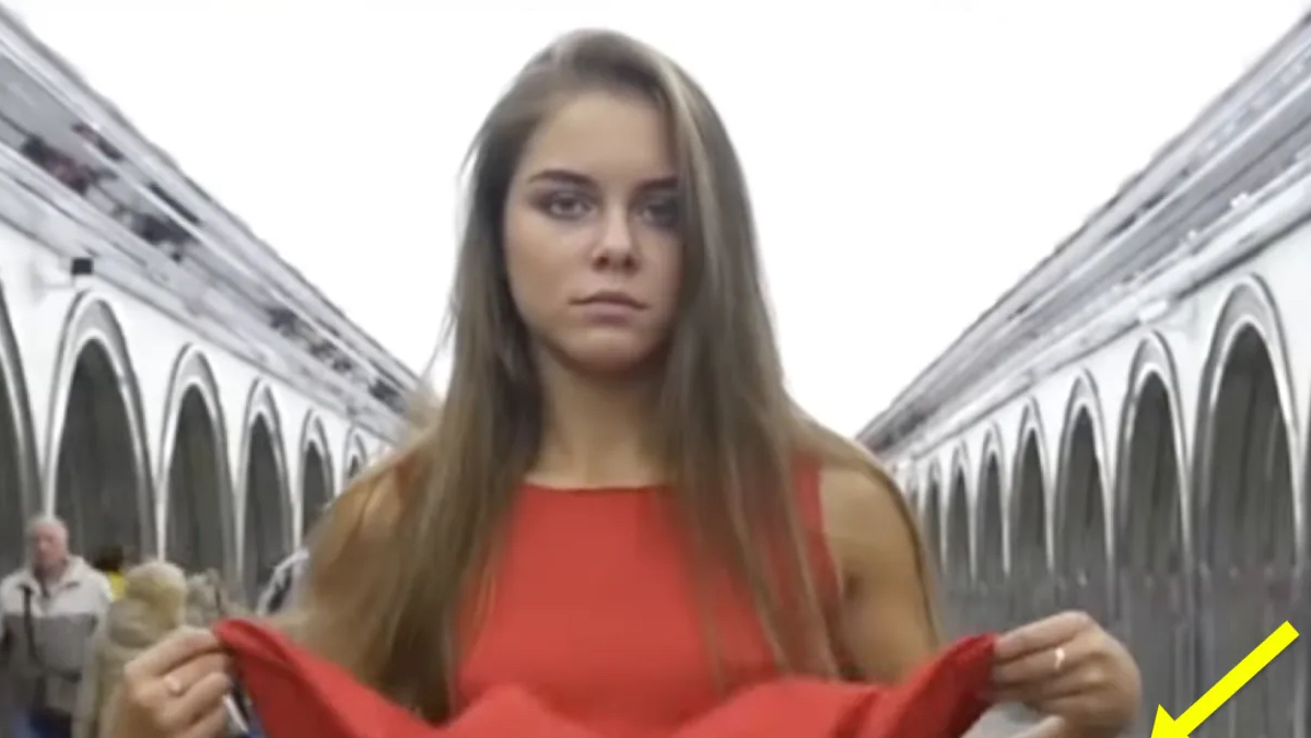 Student flashes her panties in public, claims it’s a form of protest!