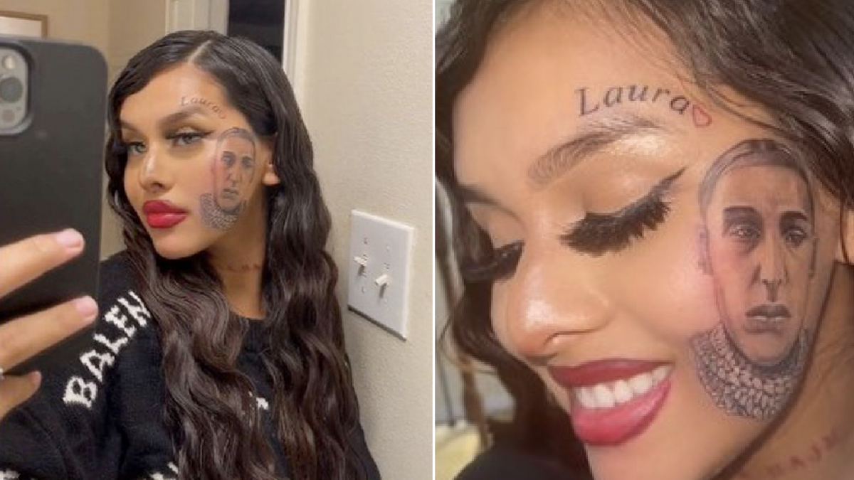 Mom faced criticism ‘after she revealed the reason why she tattooed her ex-boyfriend’ on her face!
