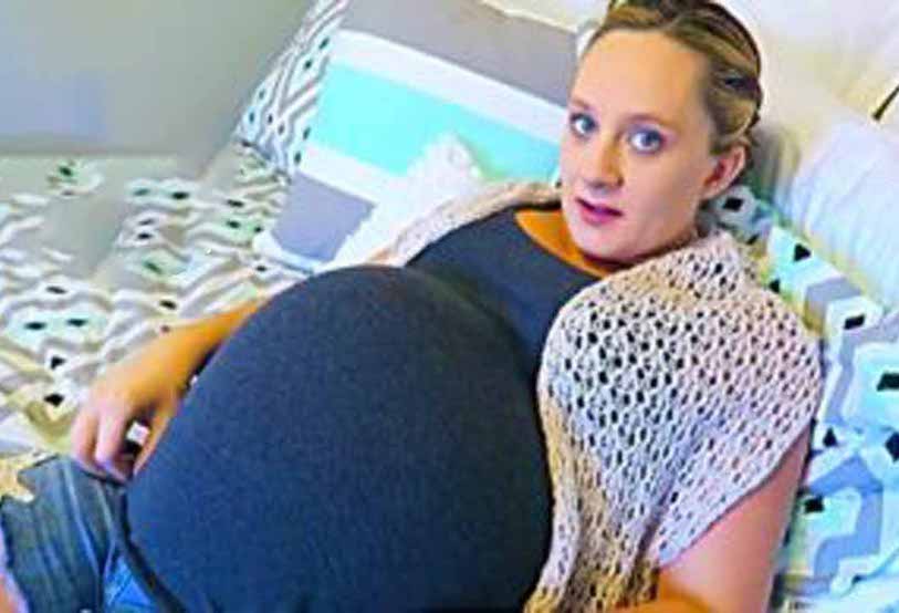 She was 36 weeks pregnant when her husband abandoned her, ‘then saw something in the oven and bursted in tears’!
