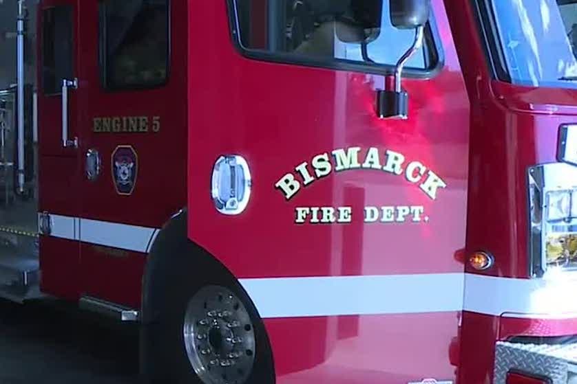 The Bismarck Fire Department extinguished a fire at a Trailer home in south Bismarck on Wednesday, no injuries reported