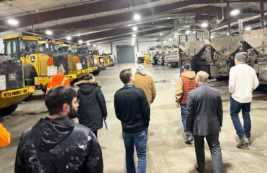 Citizen Academy cadets visit public works service operations in Bismarck