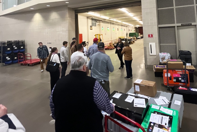 Bismarck Citizen Academy cadets tour event center, explore behind-the-scenes operations