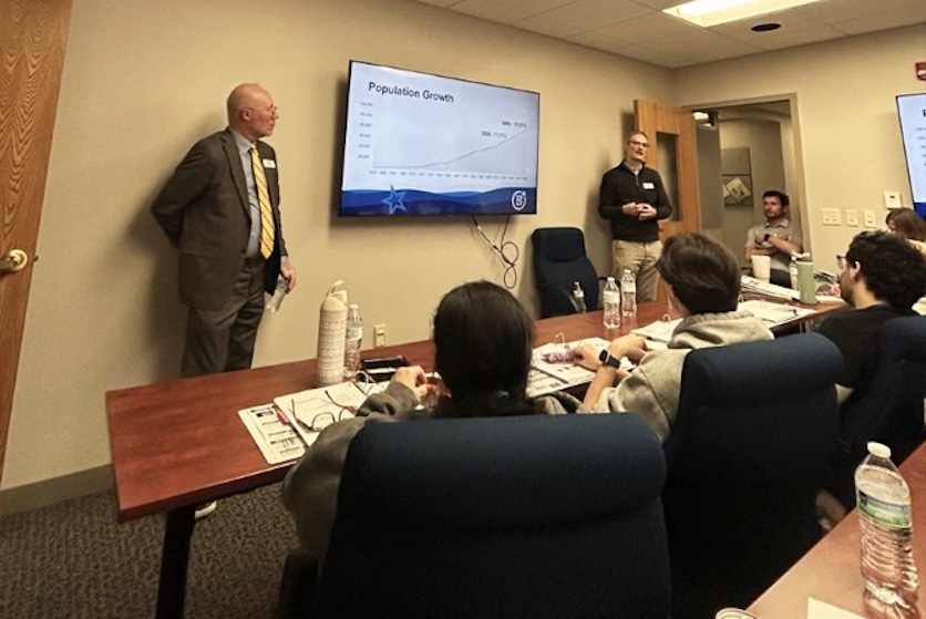Citizen Academy students visit city and county departments to learn about community planning