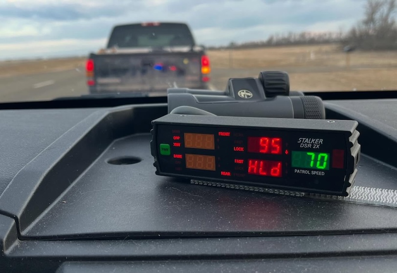Speeding driver cited on Highway 83 south of Minot