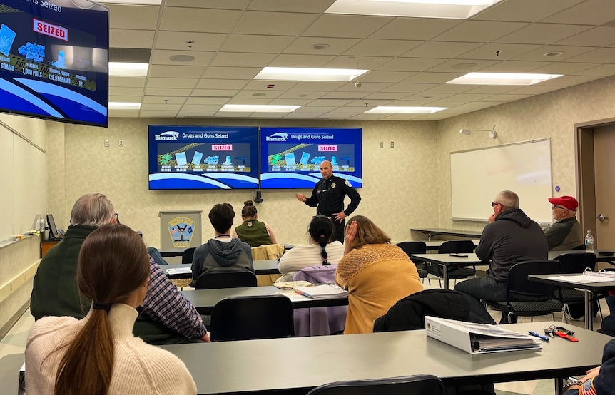 Citizen academy completes 12-week program with police department tour