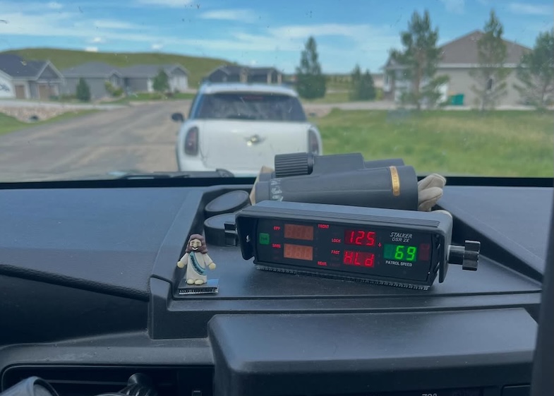 North Dakota driver clocked at 125 mph, NDHP says “see how fast this thing goes with the kids in the back” isn’t on the recommended itinerary after $295 citation and 15 points issued