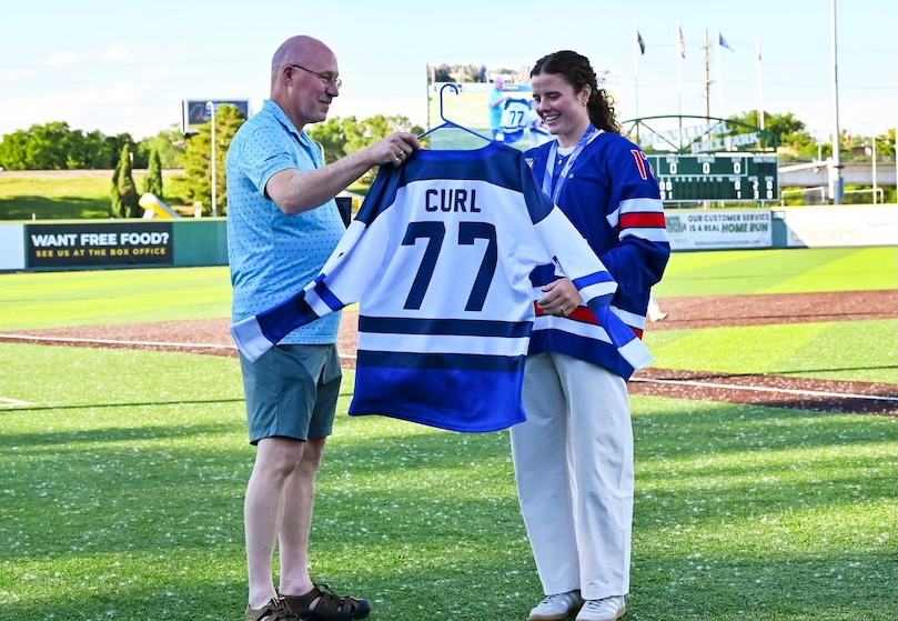 Bismarck city government honors Olympic gold medalist and former MLB executive with special recognition events