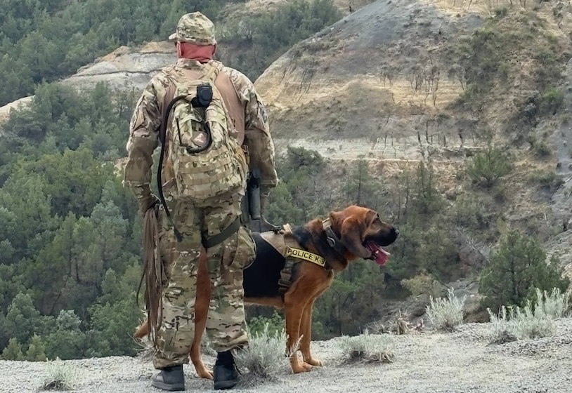 NDHP K9 teams assist search for missing hiker after vehicle found at Theodore Roosevelt National Park
