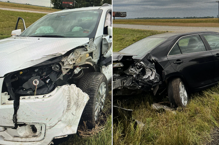 North Dakota Highway Patrol urges drivers to ‘take the extra 10 minutes’ after driver caused crash that injured several people by using an interstate median crossover to illegally turn around